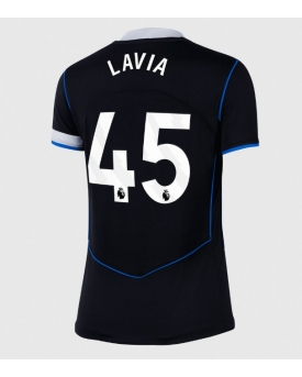 Billige Fotballdrakt Chelsea Romeo Lavia #45 Replika Tredjedrakt Dame 2025-26 Kortermet Billige Fotballdrakt Chelsea Romeo Lavia #45 Replika Tredjedrakt Dame 2025-26 Kortermet
